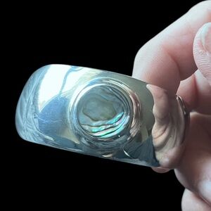 Vintage Mexico Abalone Solid Cuff